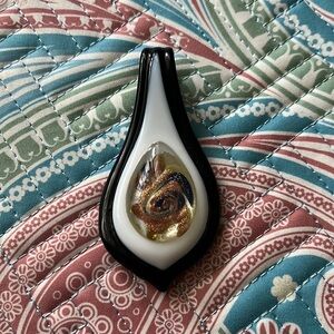 Hand Blown Glass Pendant
